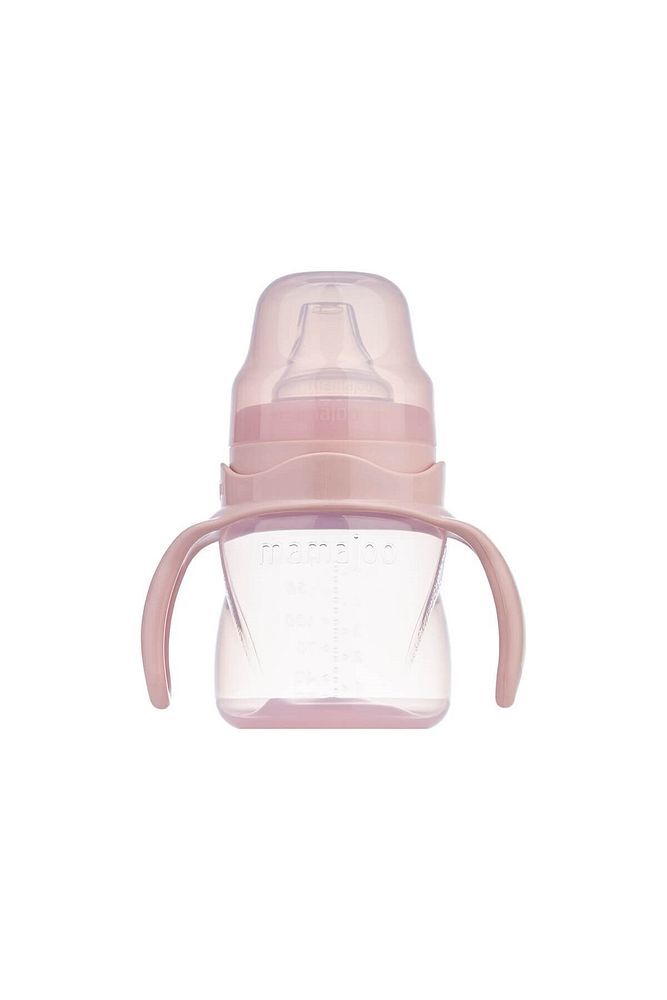 Kulplu Akıtmaz Eğitici Bardak Powder Pink 160 Ml & Anti-kolik Bardak Ucu