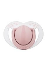 Sterilizasyon & Saklama Kutulu Silikon Ortodontik Ikili Emzik Powder Pink / 6 Ay