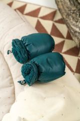 North Şişme Mont Takımlı (Eldiven ve Patik Ayakkabı) (Açık Pembe)