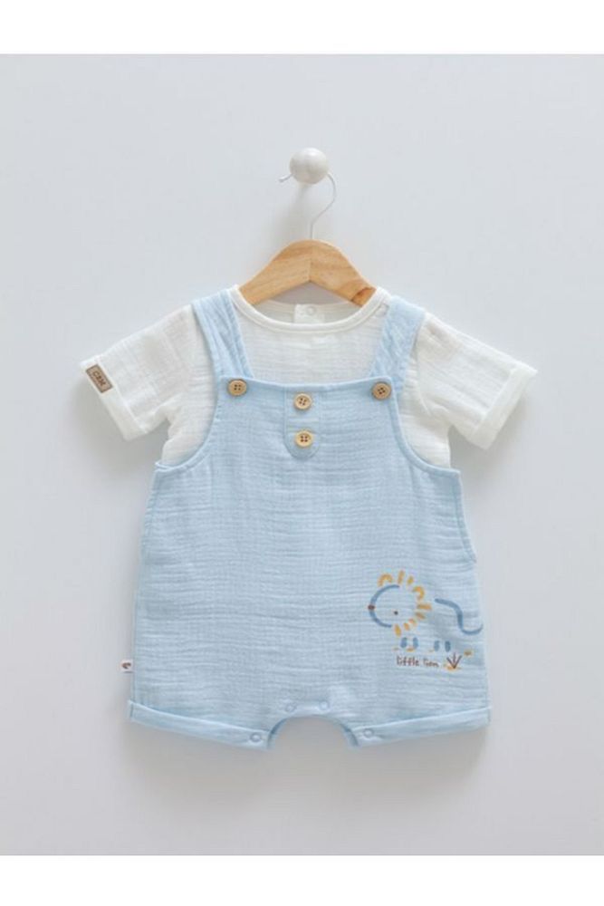 Little Giraffe T-shirt & Salopet