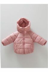 Koyu Pembe Içi Kürklü Mont Koyu Pembe - 3 YAŞ