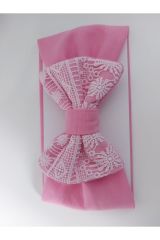 Pembe Fiyonk Bandana