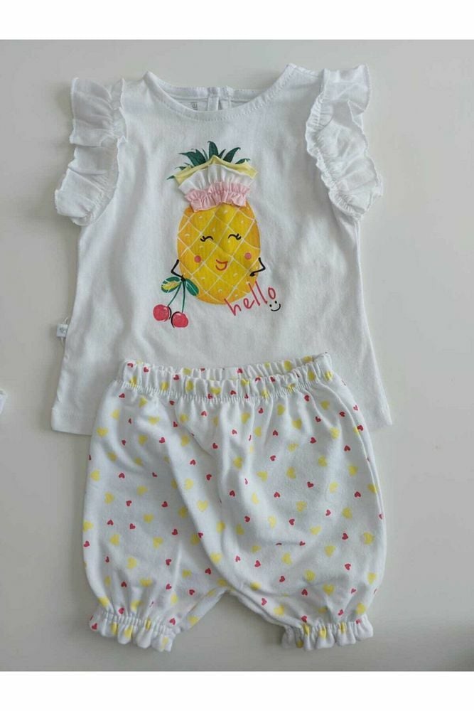 Kız Bebek Ananaslı Takım 2'li