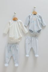 Hello Lion 2'li Body Pantolon Alt-Üst Takım